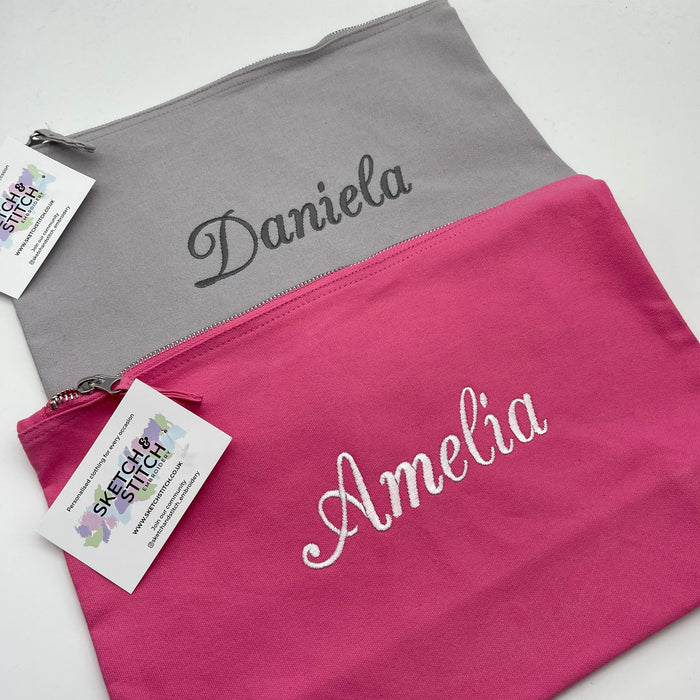 Kids large personalised pouch