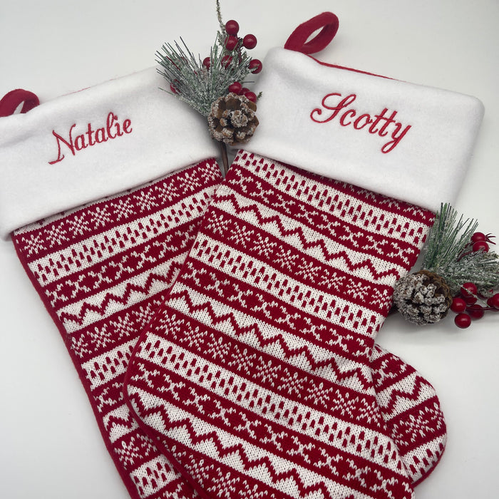 Personalised Christmas stocking bundle- Two