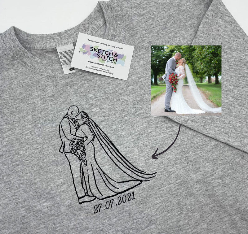 Customised Valentines Day Gifts - Sketch & Stitch