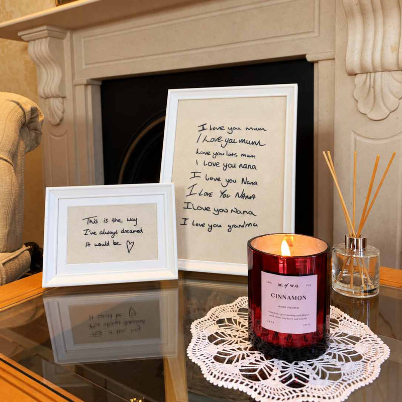 How to Hang Your Personalised Handwriting Frame