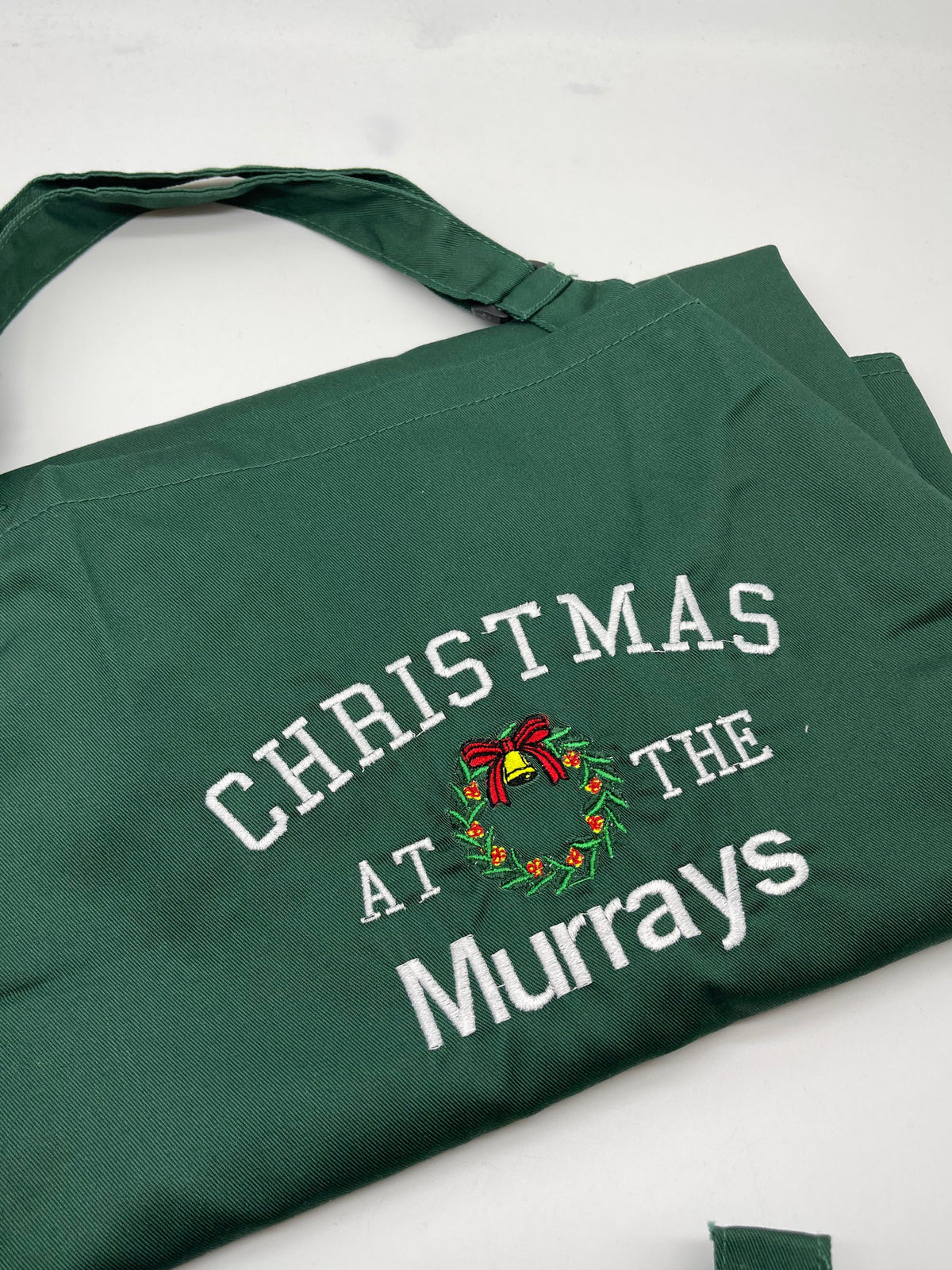 Adults personalised Christmas apron