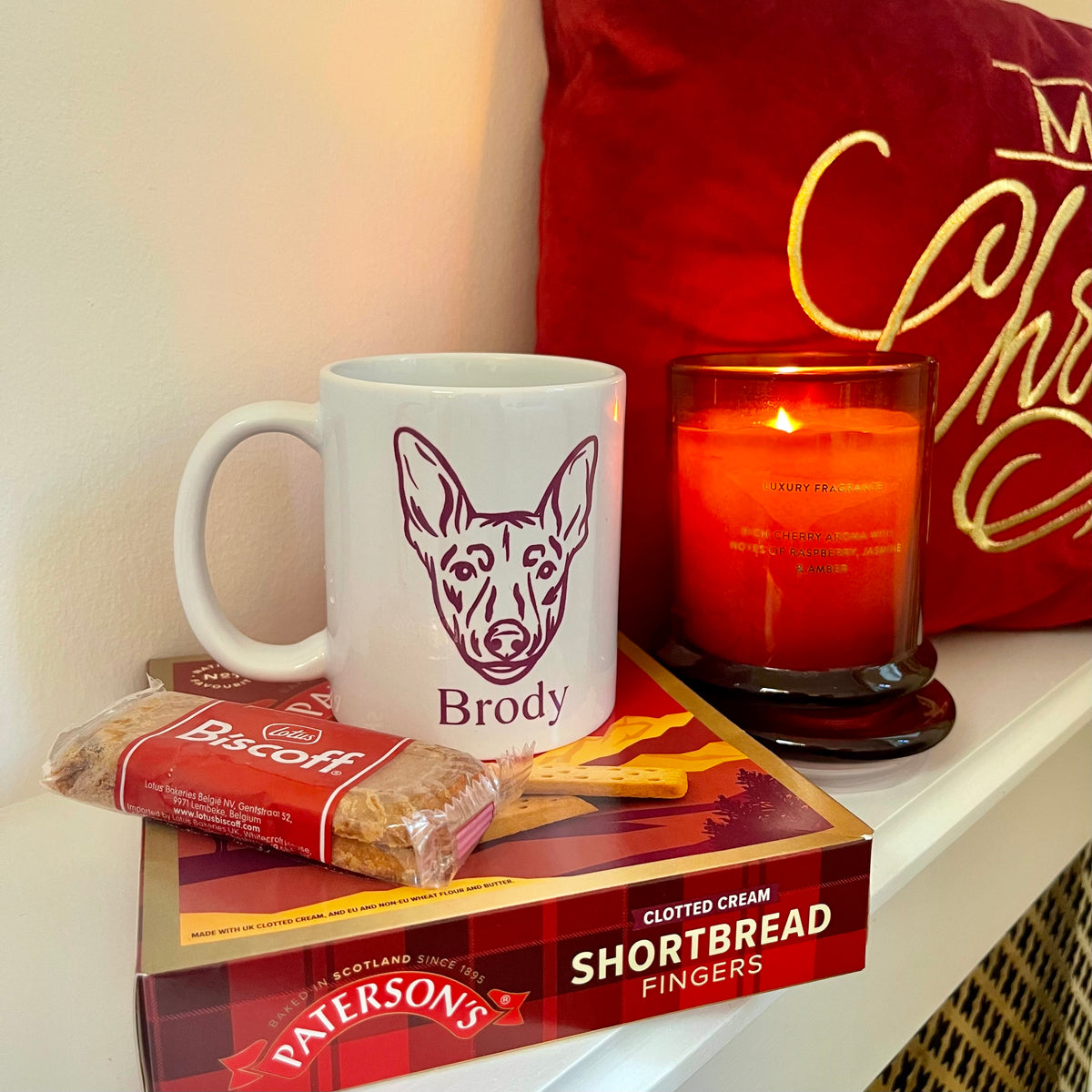 Personalised Printed Photo Outline Mug