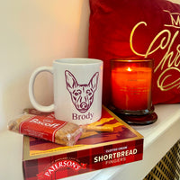 Personalised Printed Photo Outline Mug