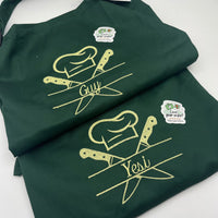 Adults personalised chef apron