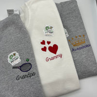 Adult sweatshirt  personalised illustration