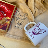 Personalised Printed Photo Outline Mug