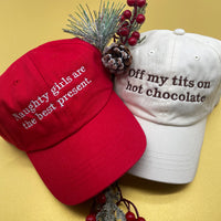 Christmas Personalised Slogan Unisex Cap
