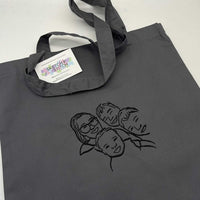 Tote bag personalised photo outline - Sketch & Stitch