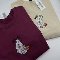 Adult sweatshirt boo-jee slogan