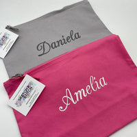 Medium accessory bag  personalised text