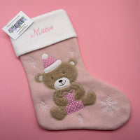 Personalised Christmas baby stocking bundle