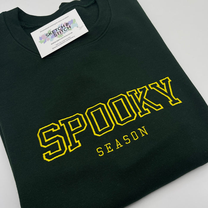 Adult sweatshirt Halloween spooky season
