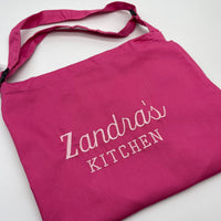 Adults personalised name apron