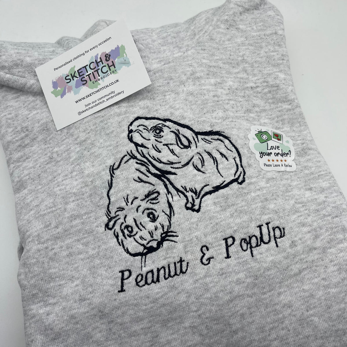 Kids hoodie personalised photo outline