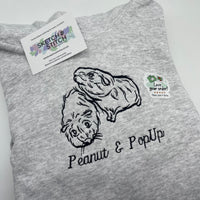 Kids hoodie personalised photo outline