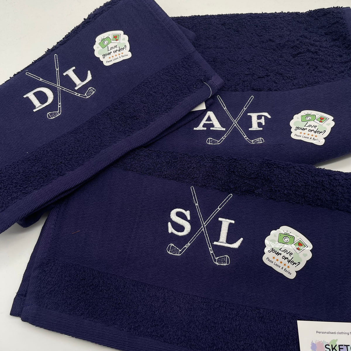 Personalised Golf Towel