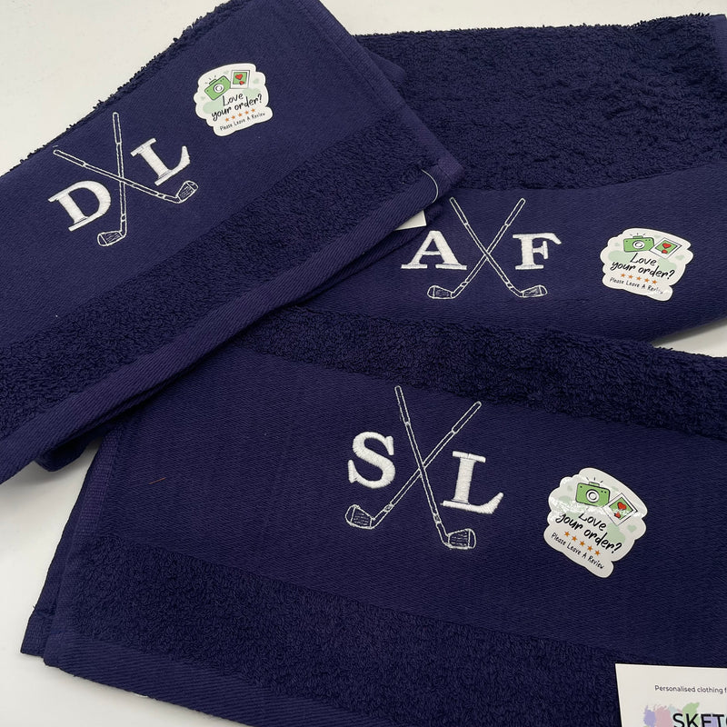 Personalised Golf Towel