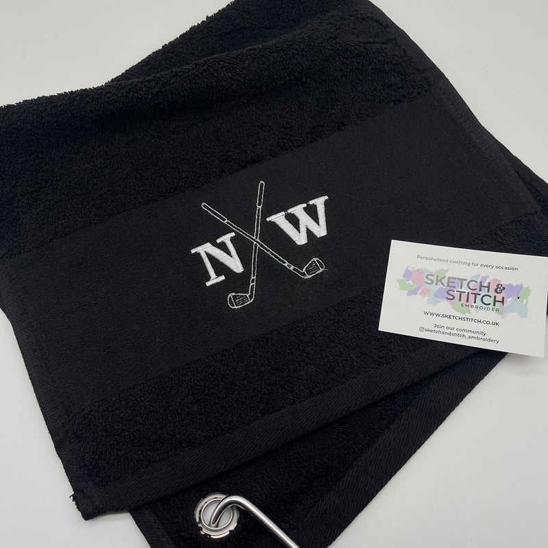 Personalised Golf Towel