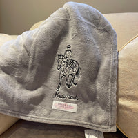 Personalised photo outline blanket