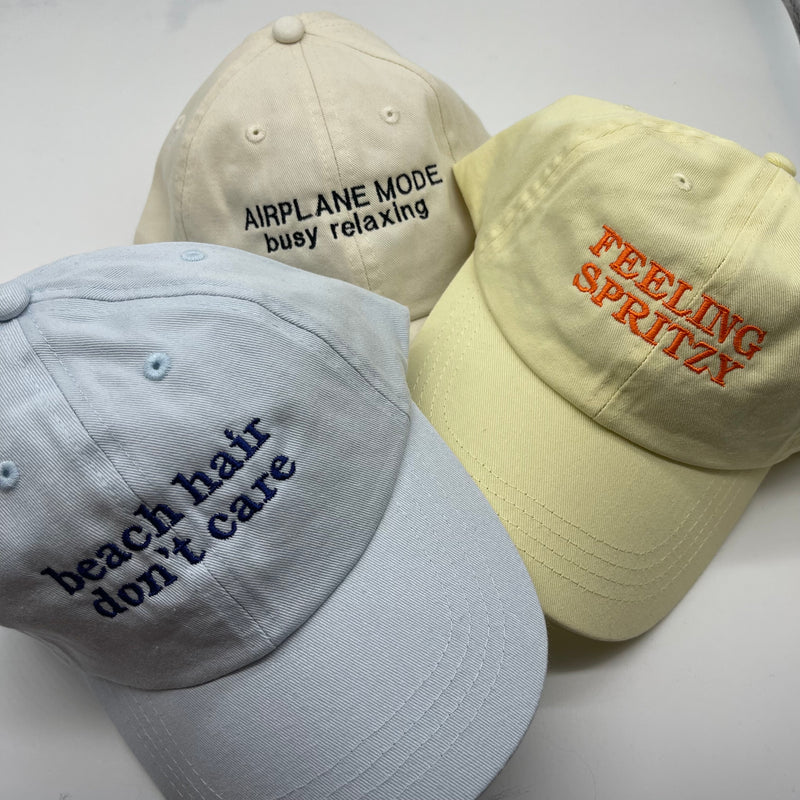 Feeling Spritzy slogan unisex cap