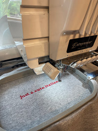 Adult sweatshirt personalised mini slogan