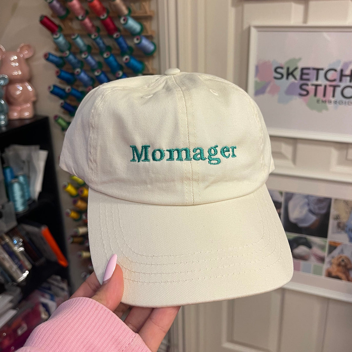Personalised Mum Slogan Women's Cap