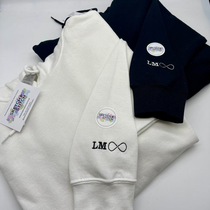 Hoodies with sleeve design sale