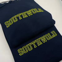 Adult hoodie personalised text or initials