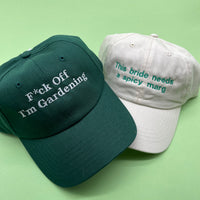 Personalised Slogan Unisex Cap