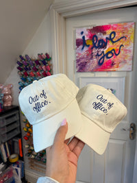 Out Of Office slogan Unisex Cap