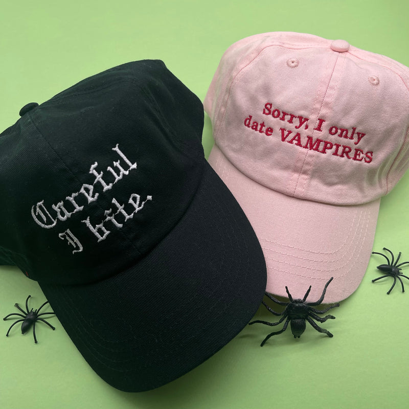 Halloween Personalised Slogan Unisex Cap