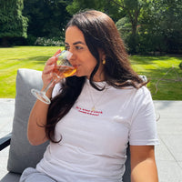 Adult t-shirt personalised mini slogan