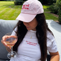 Adult t-shirt personalised mini slogan