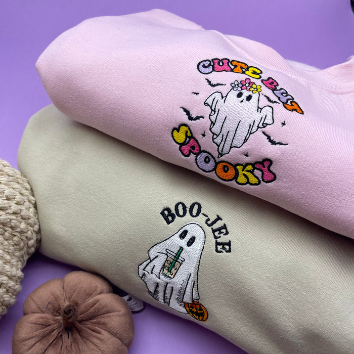 Adult sweatshirt boo-jee slogan
