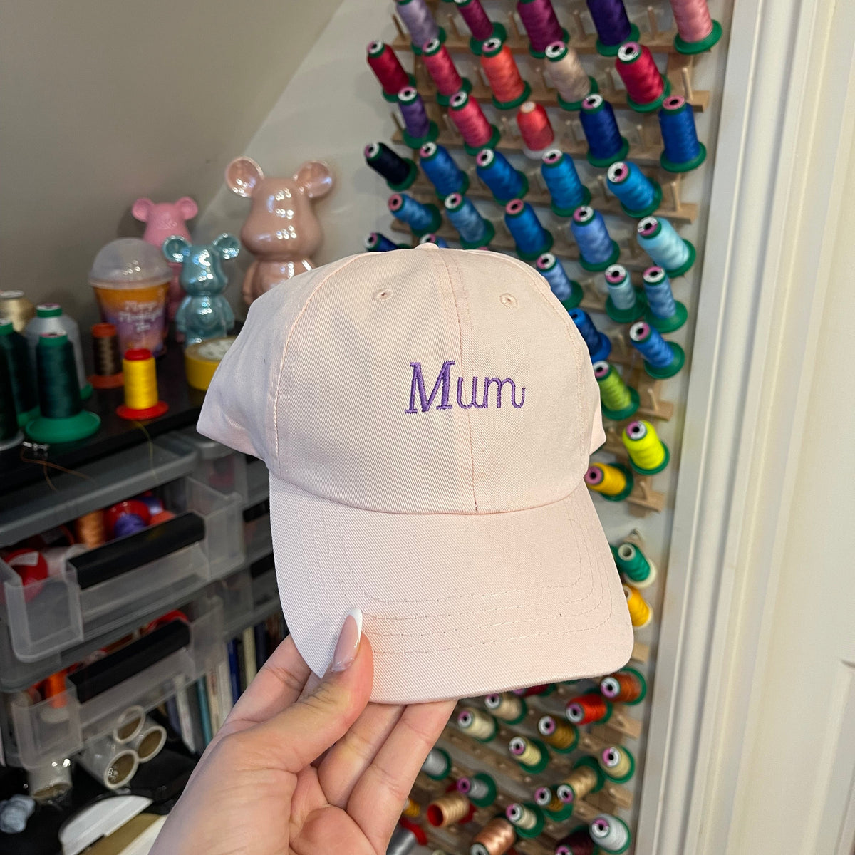 Personalised Mum Slogan Women's Cap