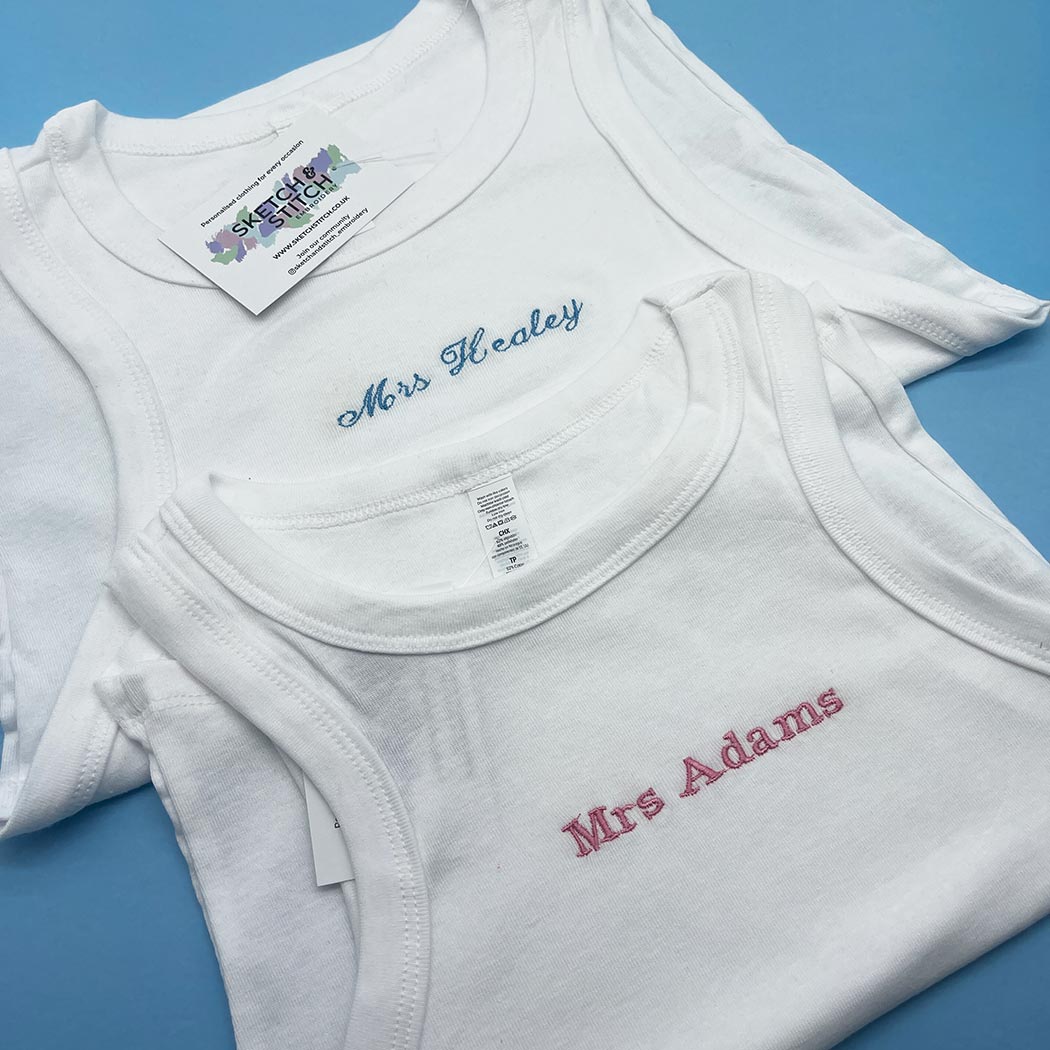 Embroidered Bridal Top You Supply