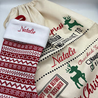 Personalised Christmas Stockings