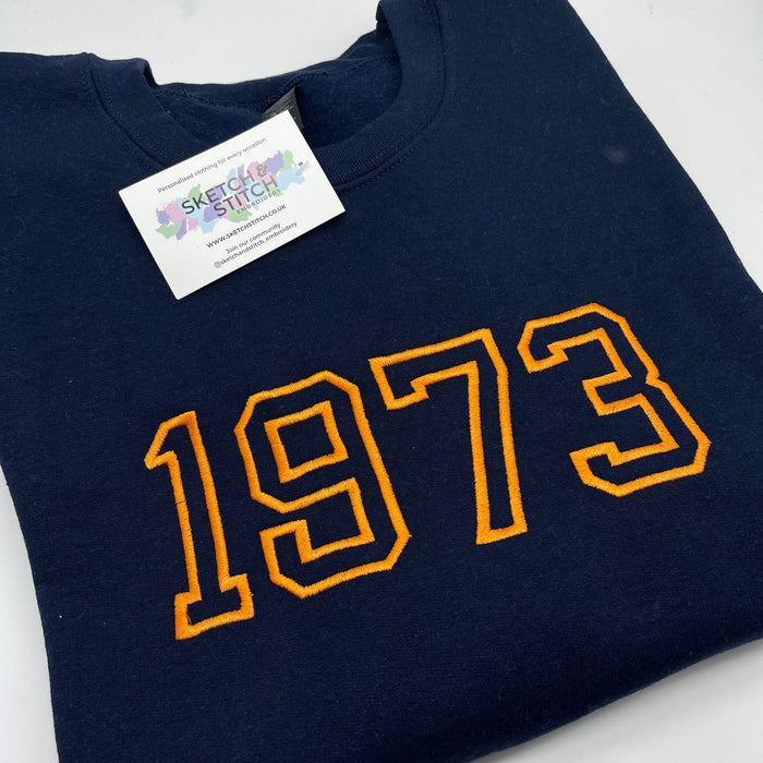 Adult sample sweatshirt XL 1973