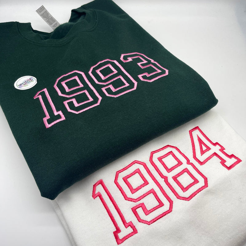 Adult Sweatshirt With Personalised Text And Initials