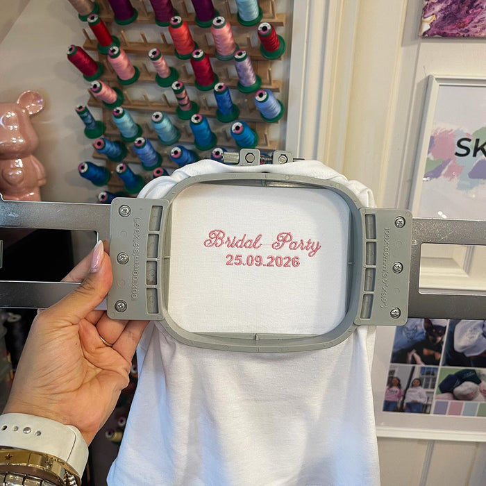 Embroidered Bridal Top You Supply