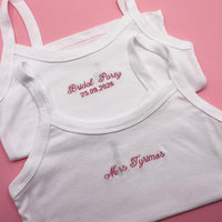 Embroidered Bridal Top You Supply
