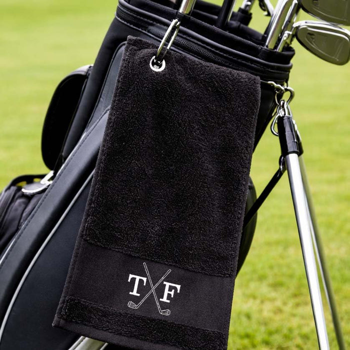 Personalised Golf Towel - Sketch & Stitch
