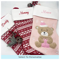 Personalised Christmas baby stocking bundle