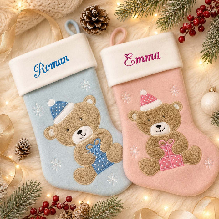 Personalised Baby’s First Christmas Stocking