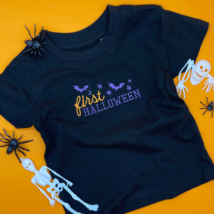 Baby t-shirt first Halloween