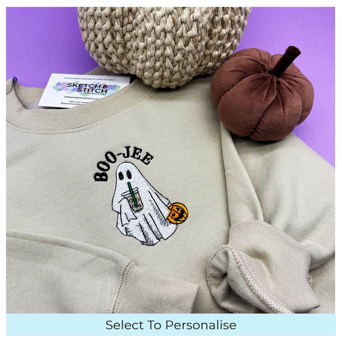 Adult sweatshirt boo-jee slogan