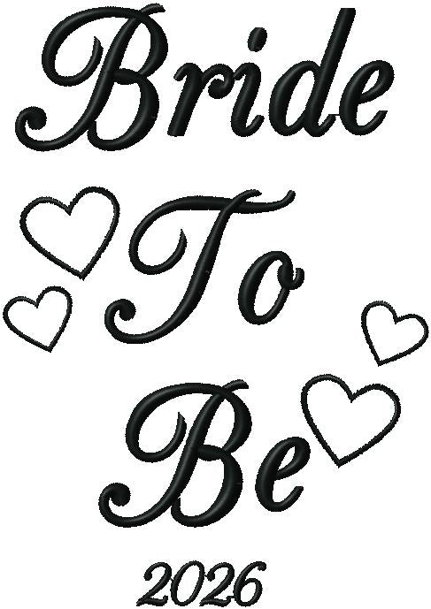 Bride To Be Personalised Denim Jacket