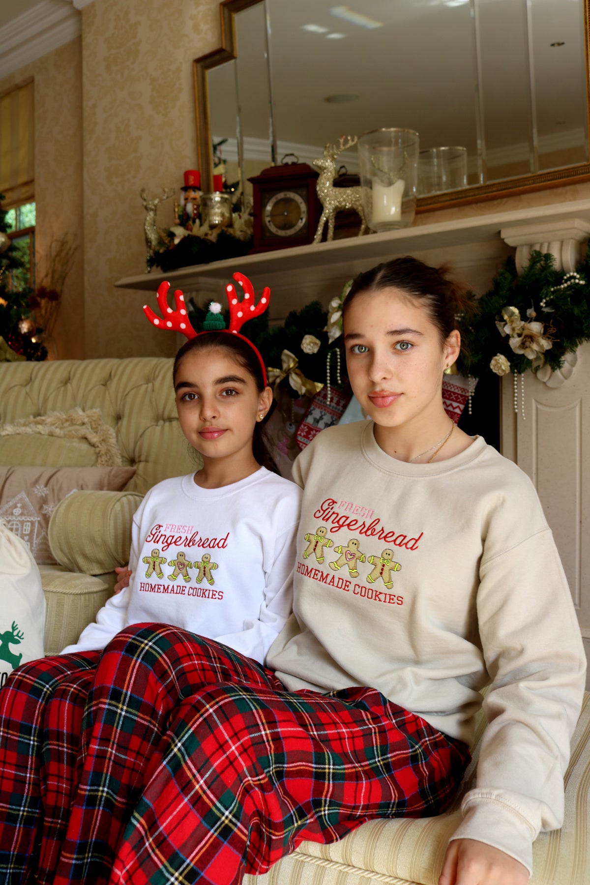 Kids sweatshirt Christmas cookies