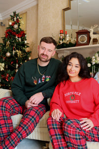 Adult sweatshirt Christmas characters