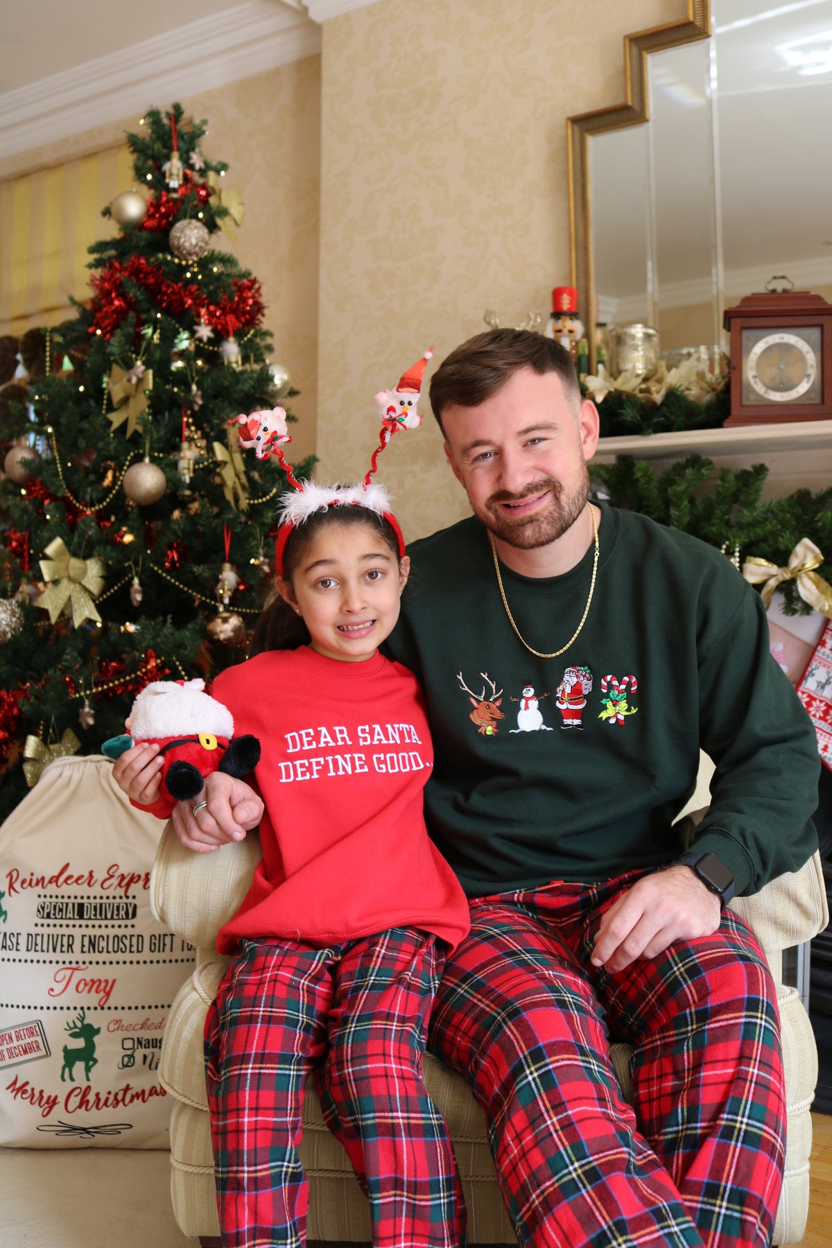 Kids Define Good Christmas Sweatshirt